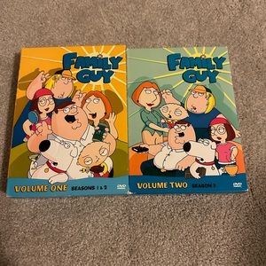 Family Guy DVDS - seasons 1,2 & 3